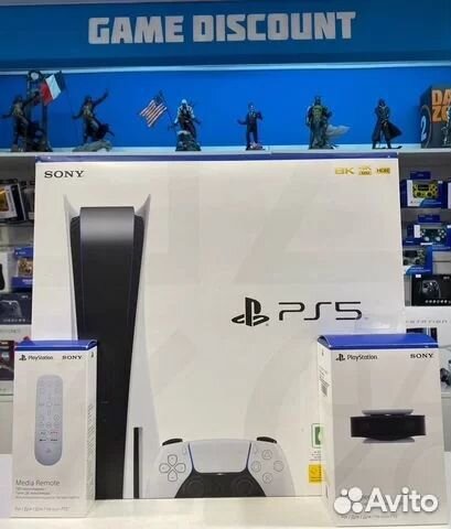 Sony PlayStation 5 + Камера + Пульт Media Remote