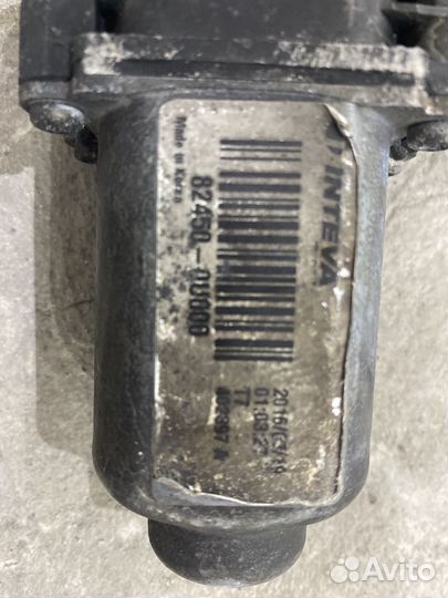 Моторчик стеклоподъемника перед. правый Киа Рио 3