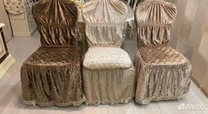 Чехлы на стулья со спинкой