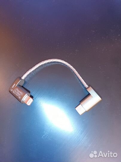 DdHiFi MFi06 Lightning - USB-C 80mm для цап