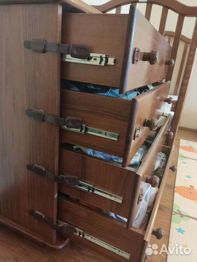 Детский пеленальный комод массив бука