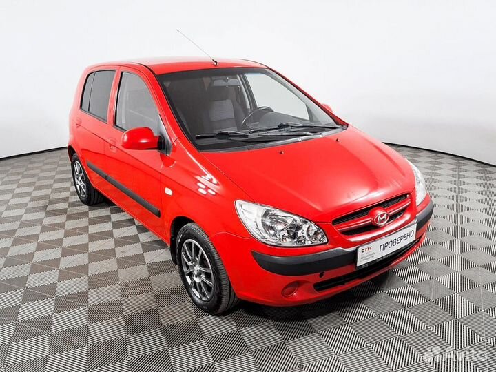 Hyundai Getz 1.4 AT, 2008, 166 200 км