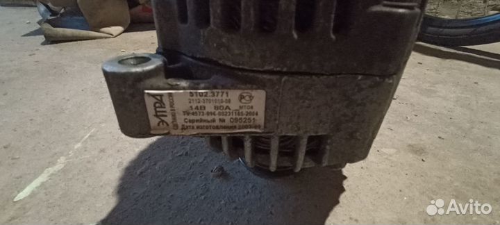 Генератор на ваз 2112, priora