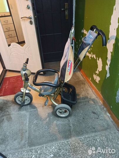 Детский трехколесный велосипед