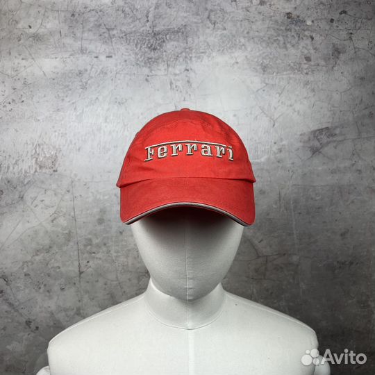 Кепка Ferrari Оригинал Бейсболка Гонки Фурмула 1