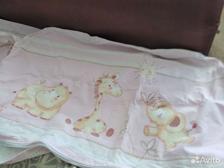 Бортики в детскую кроватку бу