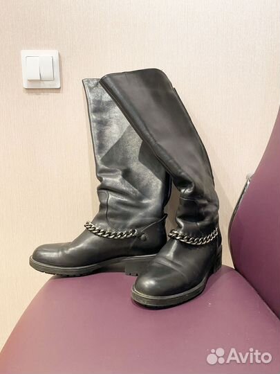 Сапоги женские зимние натуральная кожа