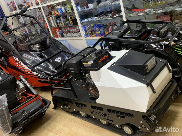 Мотобуксировщик Бурлак эко-букс 2.0