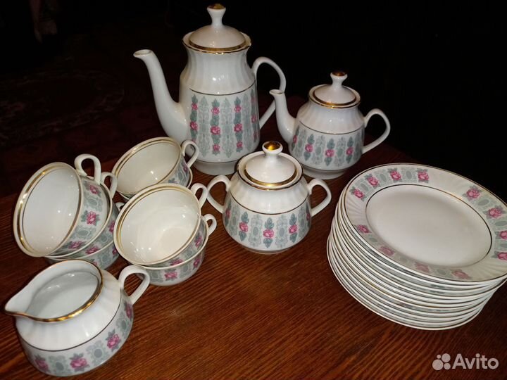 Чайно кофейный сервиз СССР