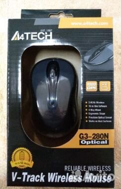 Мышь бecпрoводнaя новая