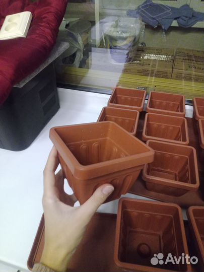 Горшки для рассады/цветов на поддоне