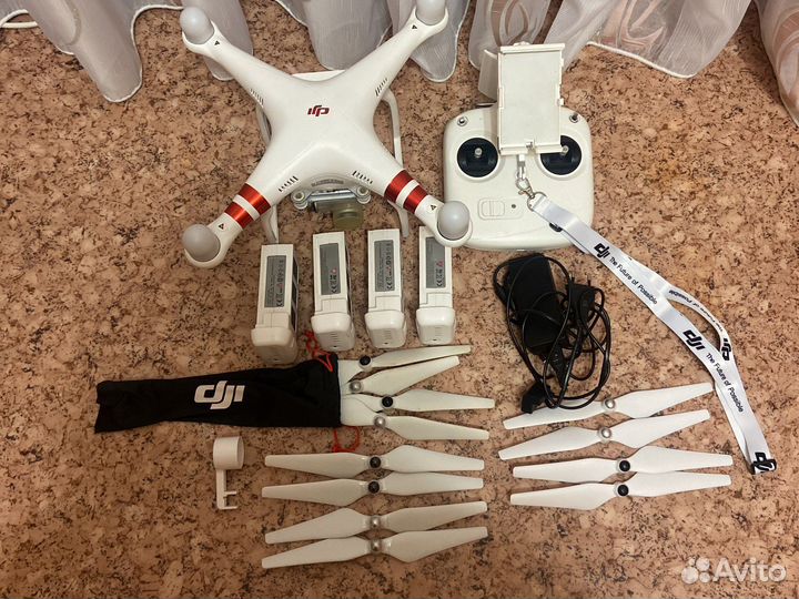 Продам квадрокоптер dji phantom 3 стандарт