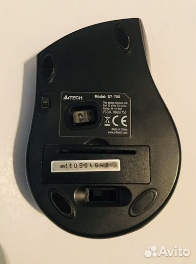 Мышька беспроводная A4Tech G7-750