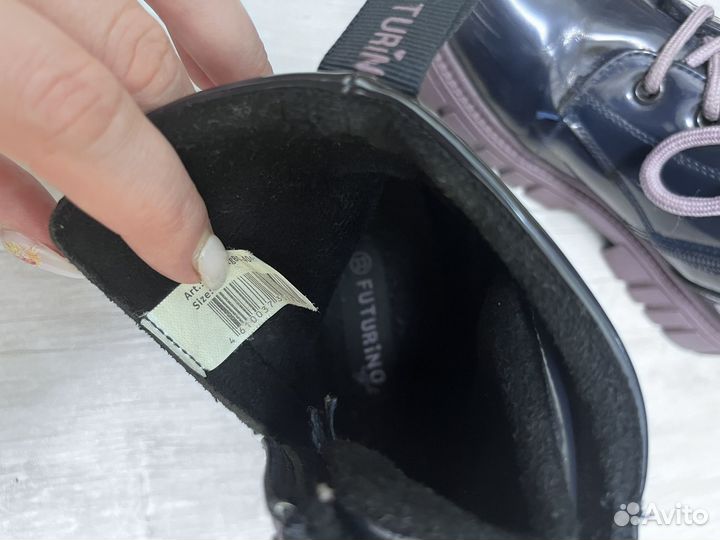 Ботинки для девочки 33 размер