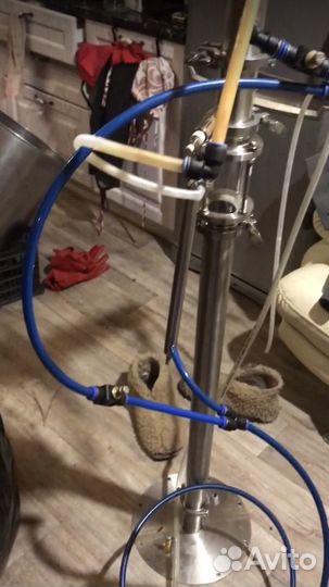 Перегонный куб с колонной