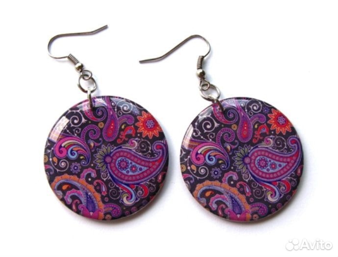 Серьги ZIZ Paisley