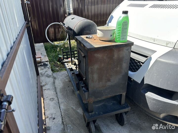 Смокер гриль коптильня