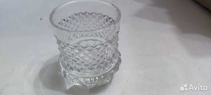 Хрустальные бокалы СССР 6 шт