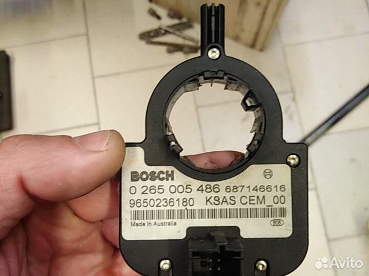 Датчик угла поворота Citroen с4