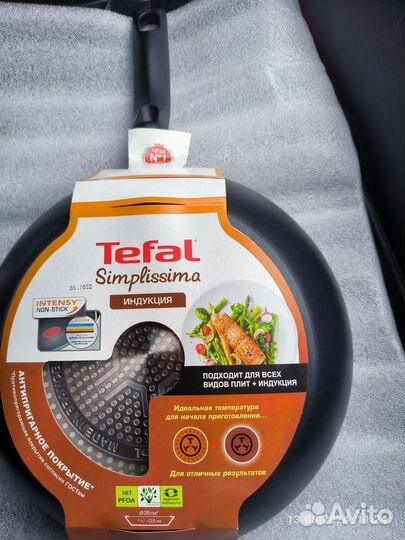 Сковорода вок tefal simplissima