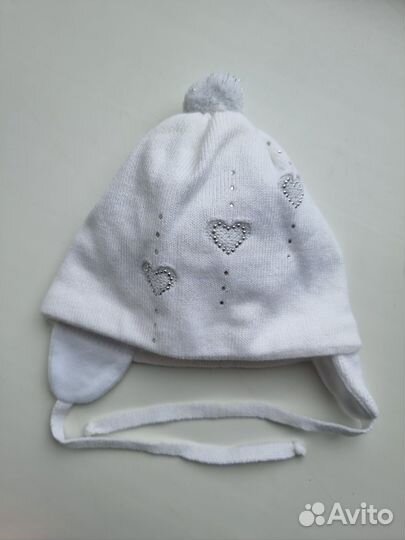 Шапка зимняя и демисезонная для новорожденных