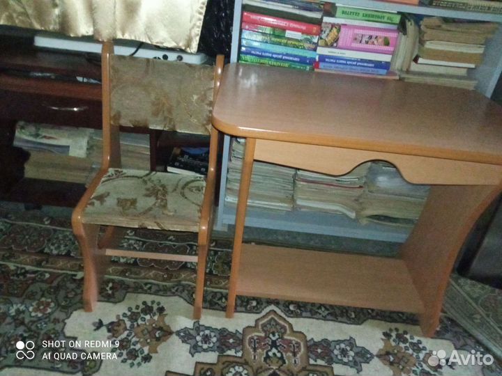 Детский стол и стул