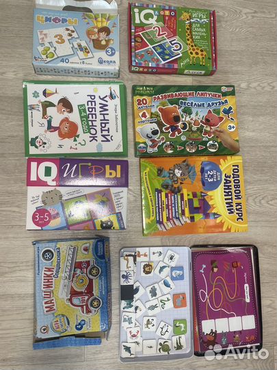 Развивающие игры от 2 лет