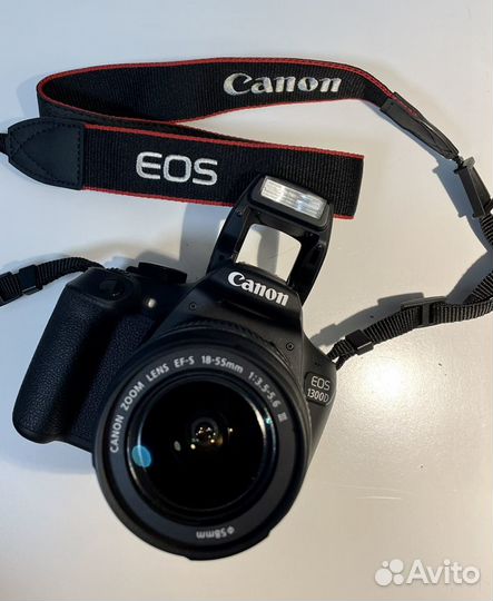Зеркальный фотоаппарат canon EOS 1300D