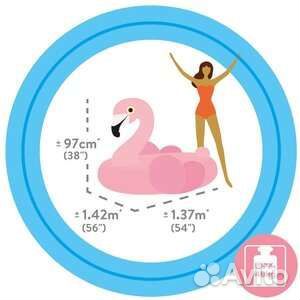 Надувной фламинго