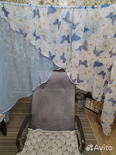 Тюль(в кухню)