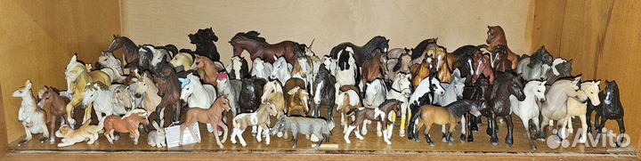 Лошади шляйх schleich пони игрушки кошки