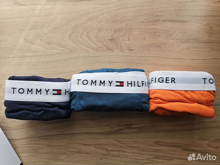 Оригинал Tommy Hilfiger L боксеры набор 3 шт