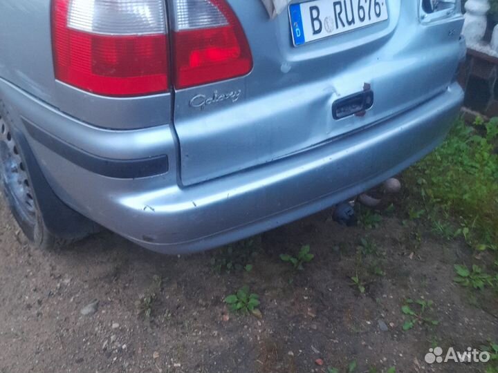 Бампер задний на Ford galaxy, рестайлинг