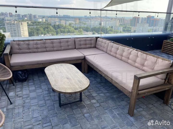 Подушки для уличной мебели под заказ