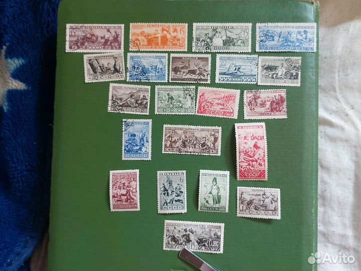 Почтовые марки России.1935г.Антивоенная