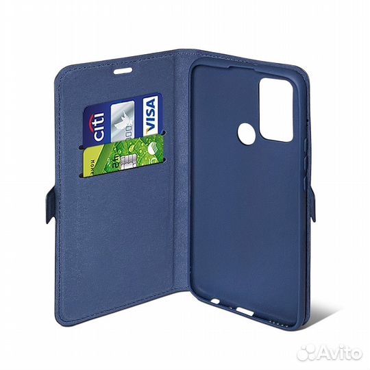 Чехол с флипом для Honor 9A DF hwFlip-78 (blue)