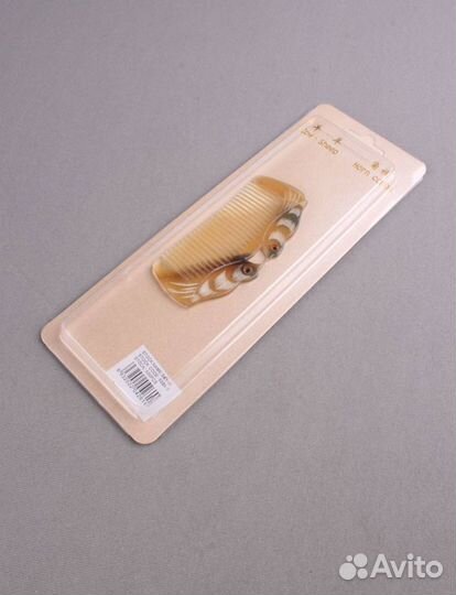 Расческа для волос из натурального рога гребень