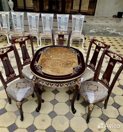 Столы и Стулья из Массива Дерева Новое v92