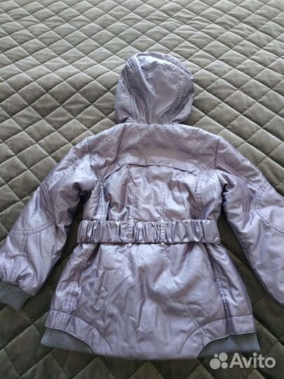 Куртка для девочки новая демисезоннаяна рост122+