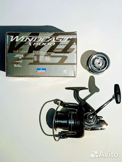Катушка daiwa windcast x 5000