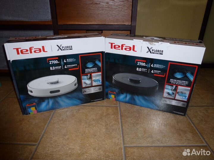 Робот-пылесос Tefal X-Plorer Serie 75 S моющий