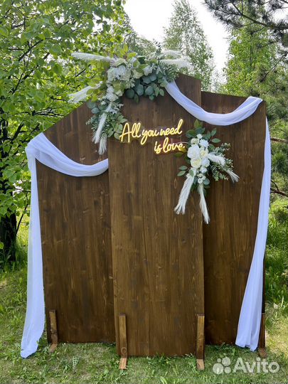 Аренда свадебного декора