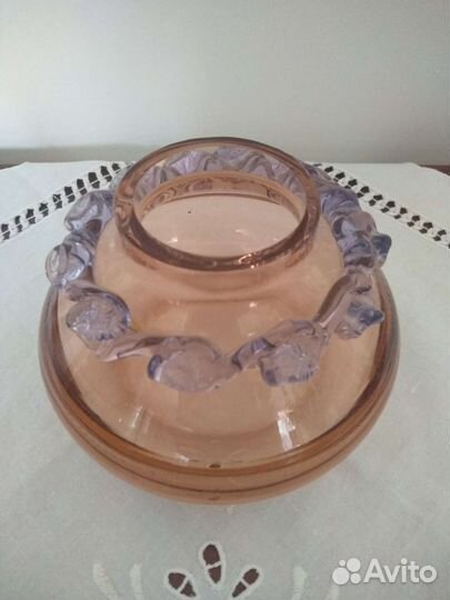 Блюдо Дулево, тарелки, стаканы СССР, Богемия