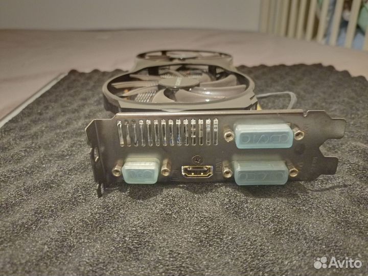 Видеокарта Gigadyte Nvidia Geforce 650ti 2gb
