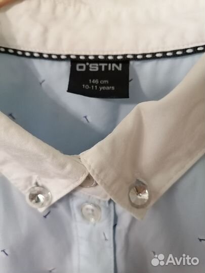 Блузки школьные, размер 140, 146, 152