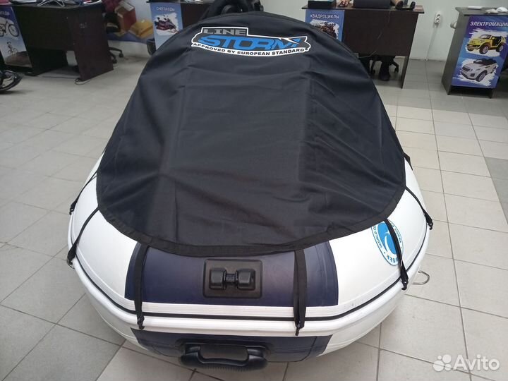 Лодка пвх Stormline Adventure Standard 380 серая
