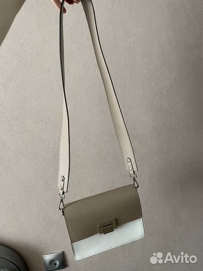 Сумка кожаная кроссбоди