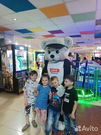 Поздравление от мишки