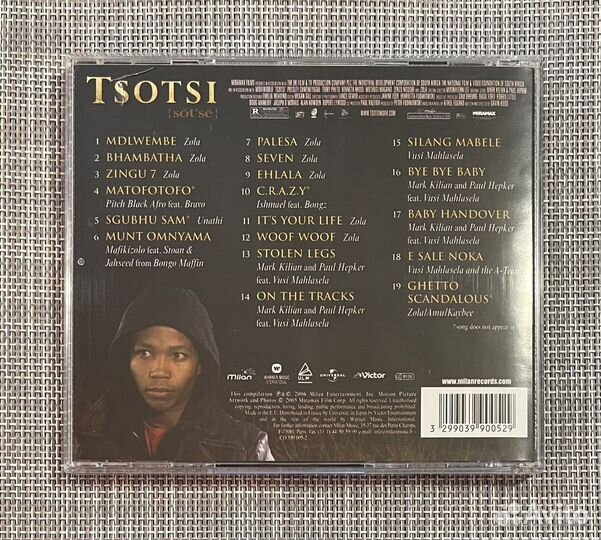 OST “Tsotsi” CD EU