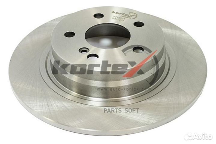 Kortex KD0274 Диск торм. MB W204 зад.(d300mm)